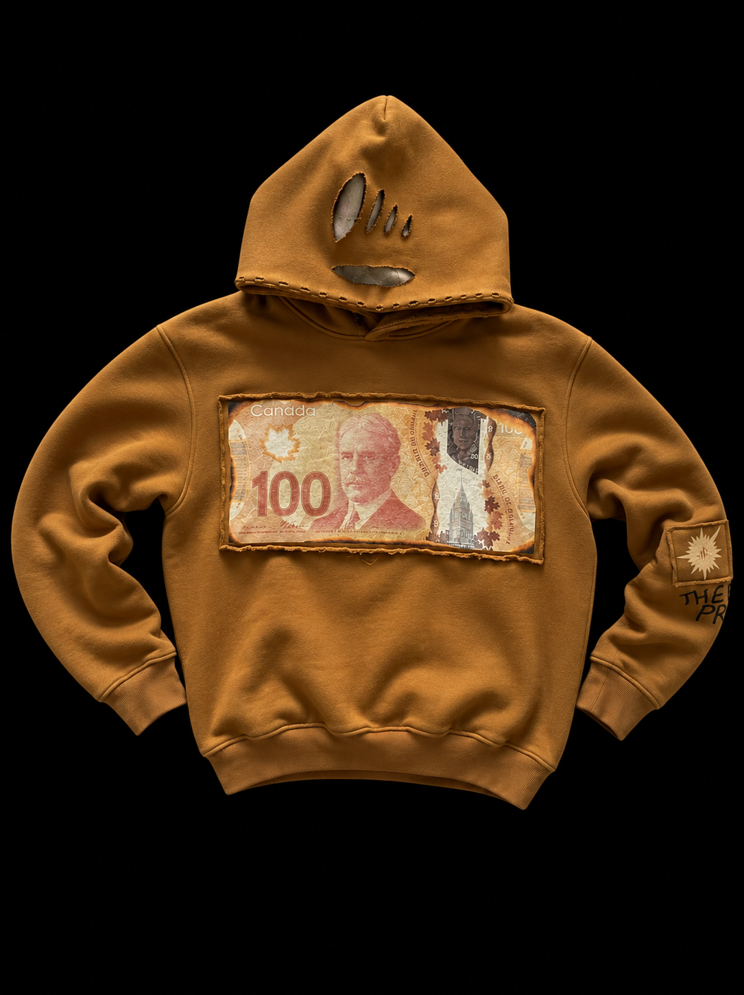 BROWN CAD HOODIE